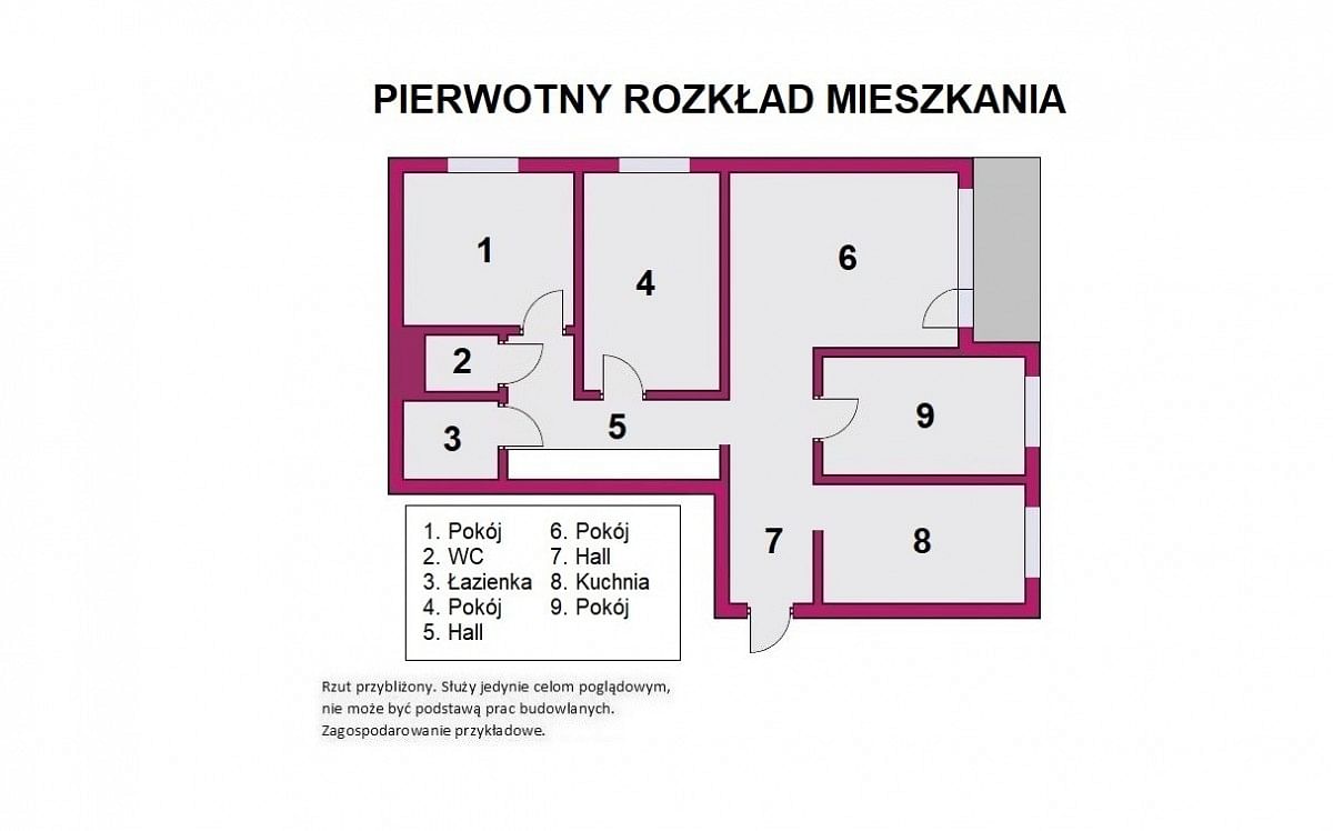 Mieszkanie 3 pokojowe na Sprzedaż