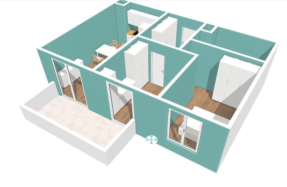 Mieszkanie 3 pokojowe na Sprzedaż