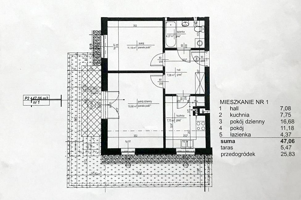 Mieszkanie 2 pokojowe na Sprzedaż