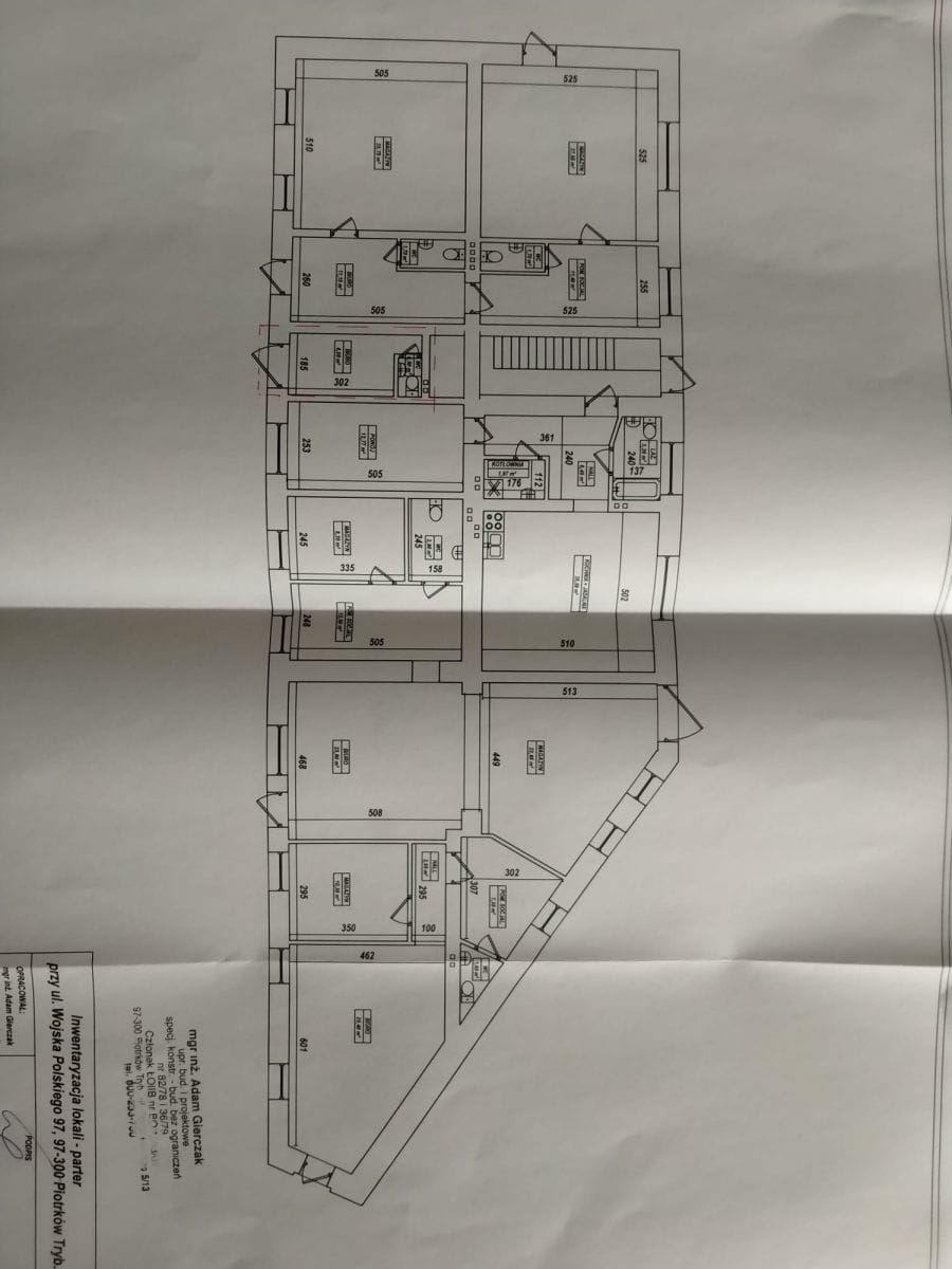 Lokal użytkowy  pokojowe na Sprzedaż