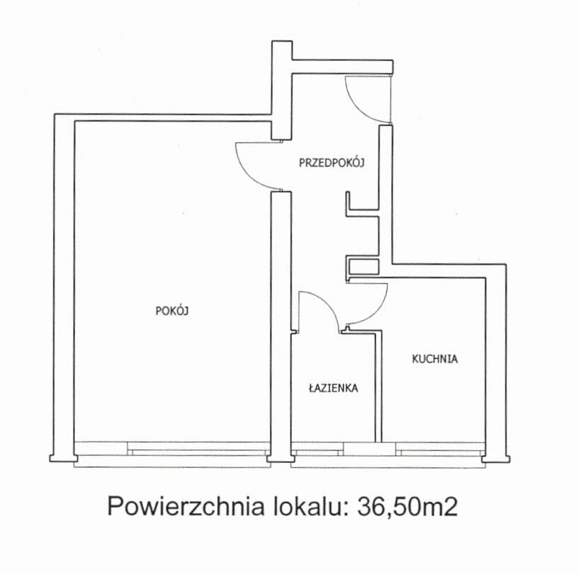 Mieszkanie 1 pokojowe na Sprzedaż