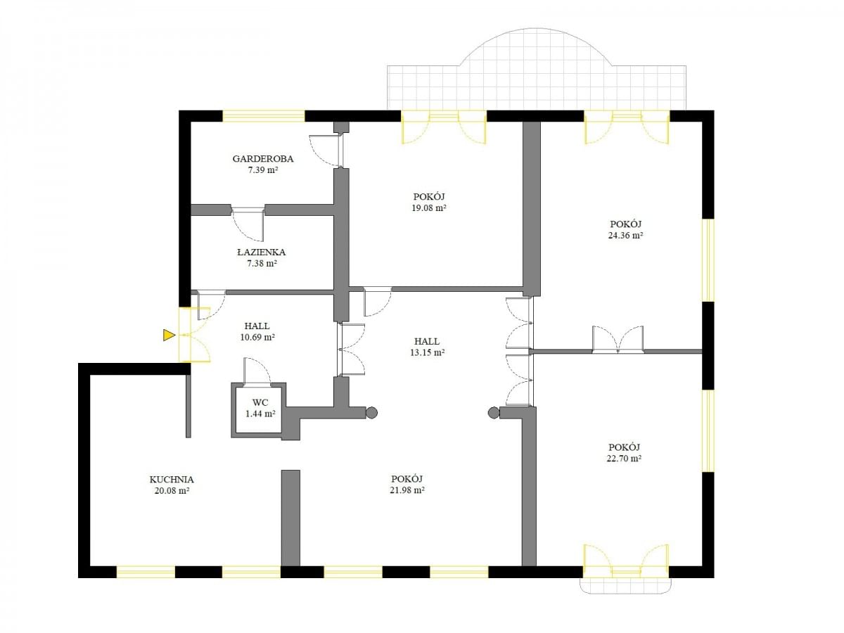 Mieszkanie 4 pokojowe na Wynajem