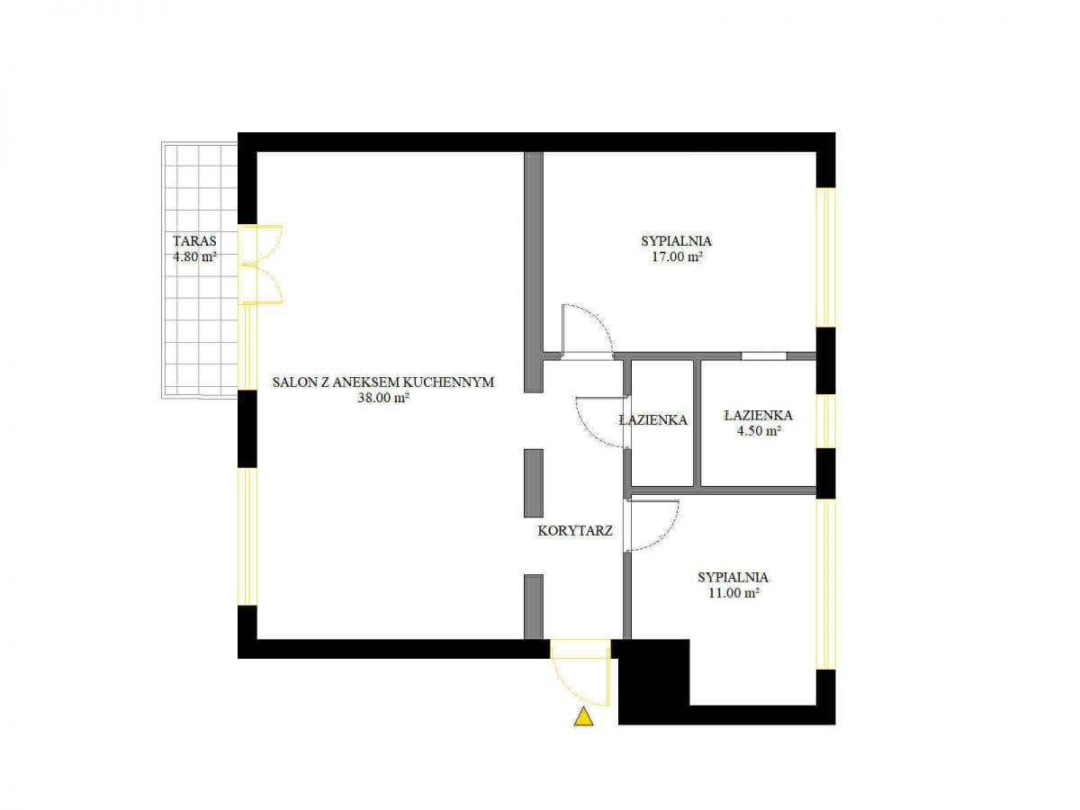 Mieszkanie 3 pokojowe na Sprzedaż