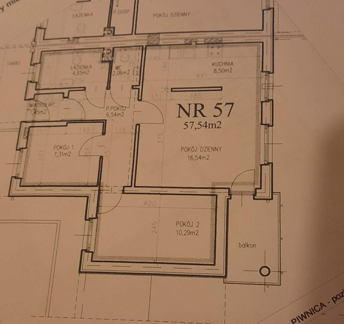 Mieszkanie 3 pokojowe na Wynajem