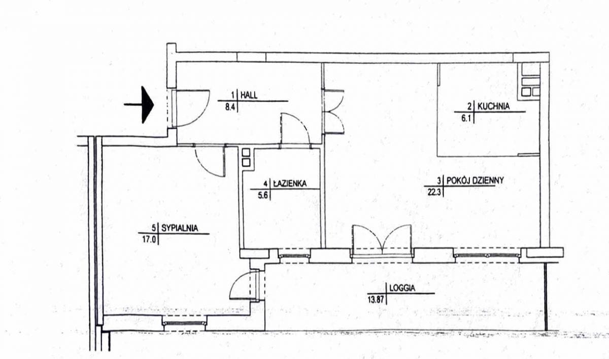 Mieszkanie 3 pokojowe na Sprzedaż