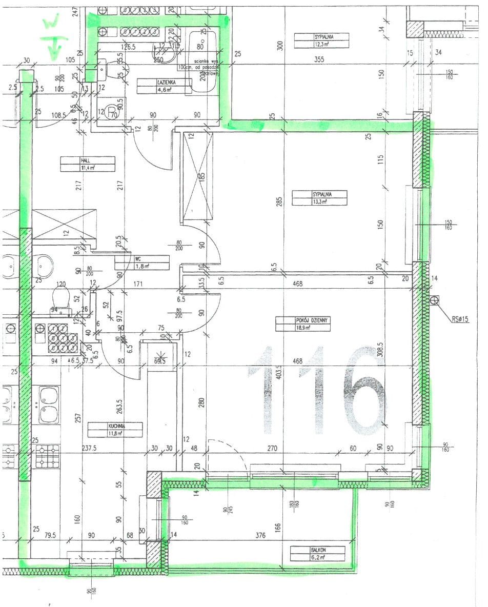 Mieszkanie 2 pokojowe na Sprzedaż