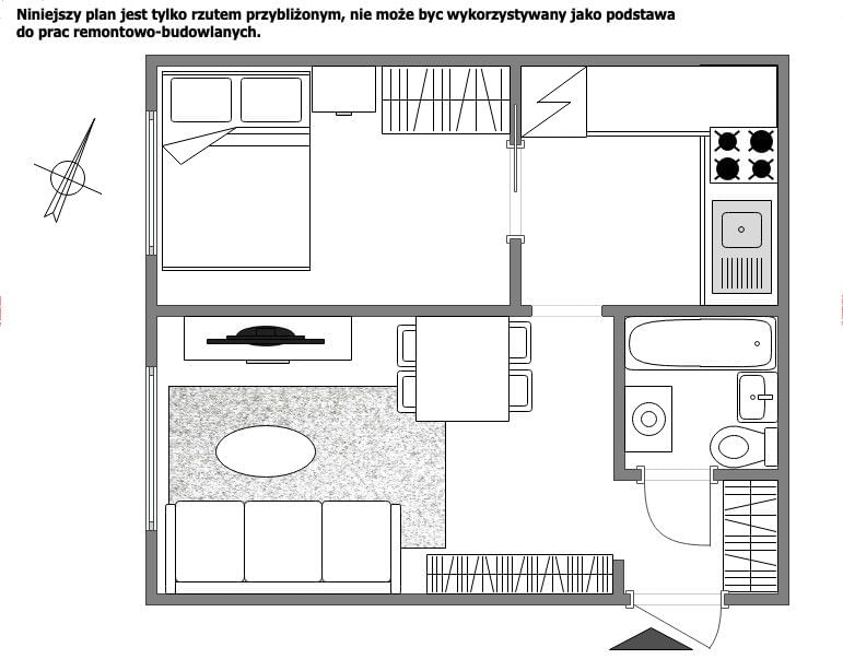 Mieszkanie 2 pokojowe na Sprzedaż