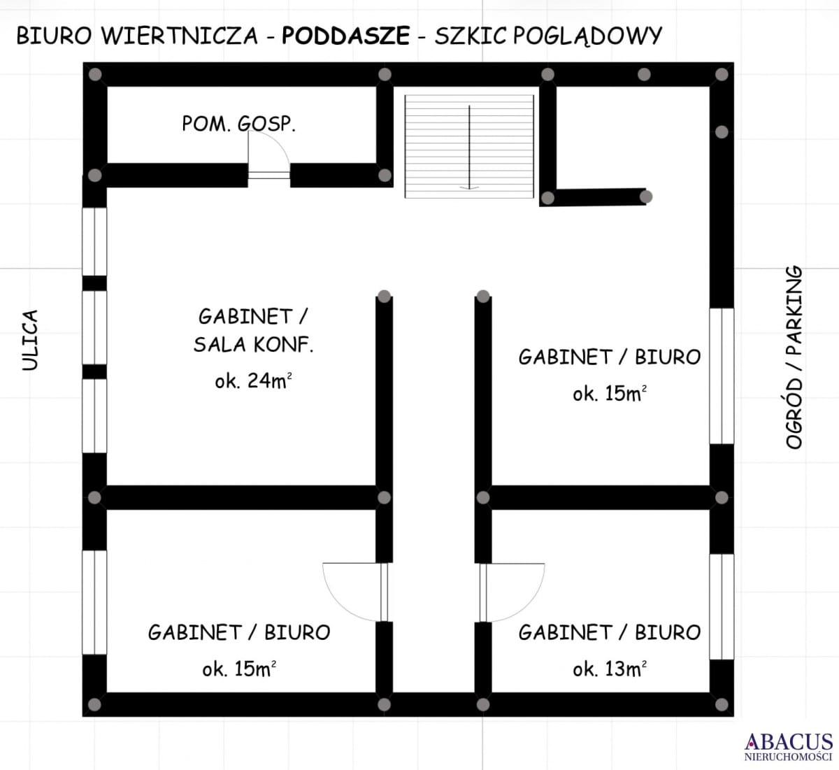 Lokal użytkowy  pokojowe na Wynajem