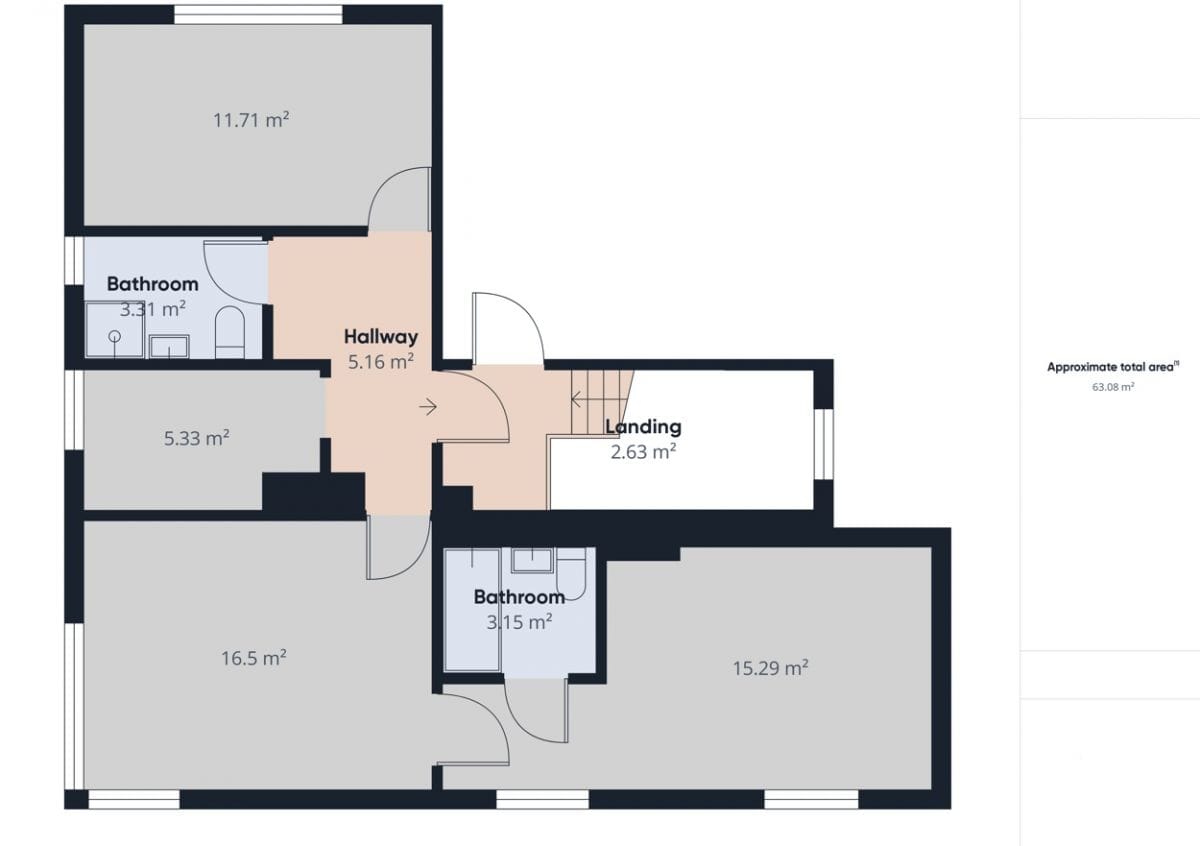 Mieszkanie 3 pokojowe na Sprzedaż