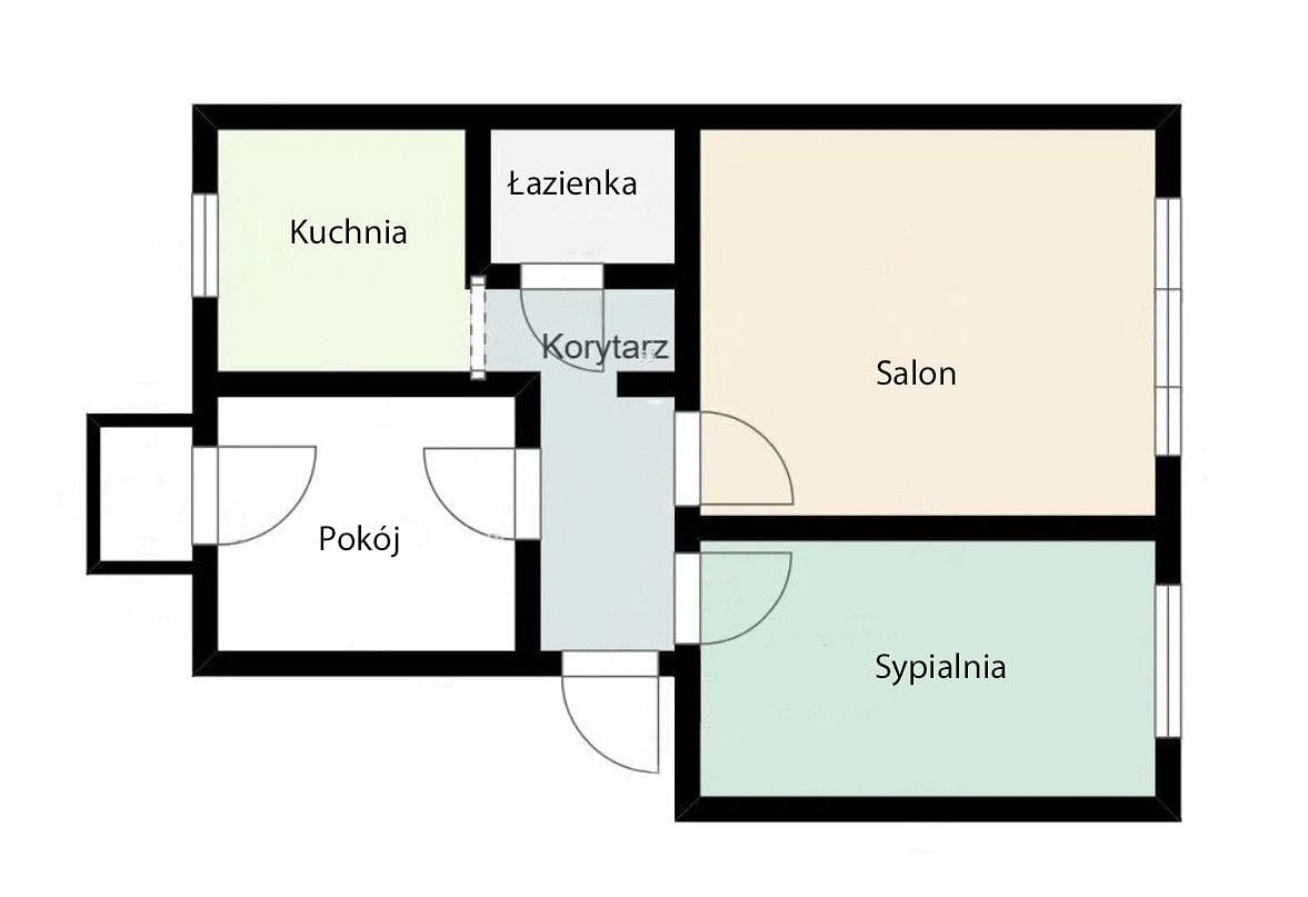 Mieszkanie 3 pokojowe na Sprzedaż