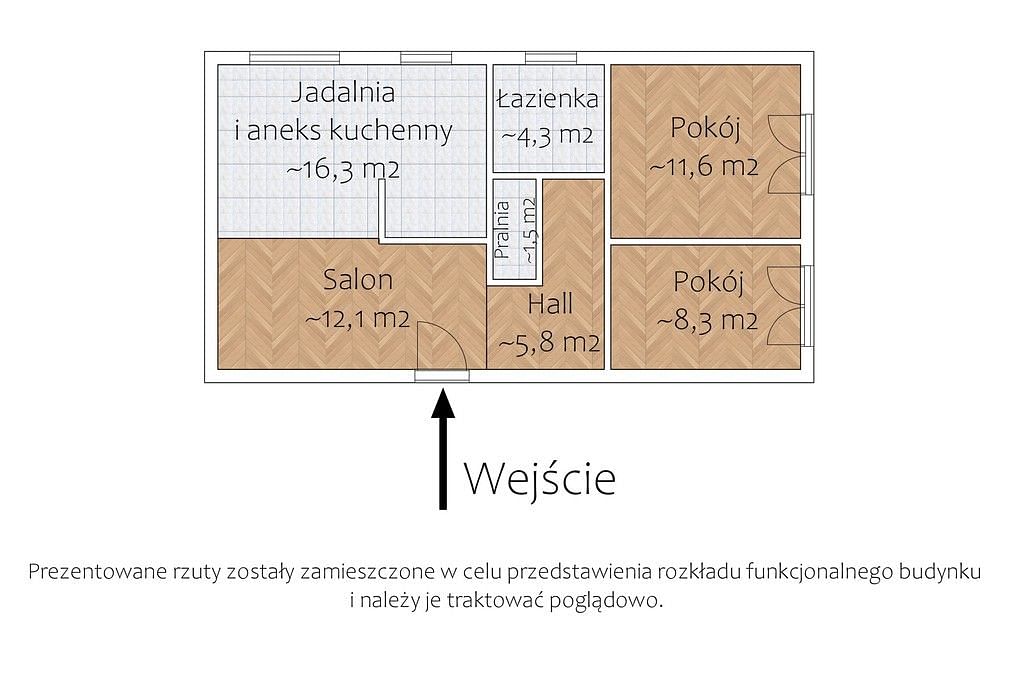 Mieszkanie 3 pokojowe na Sprzedaż