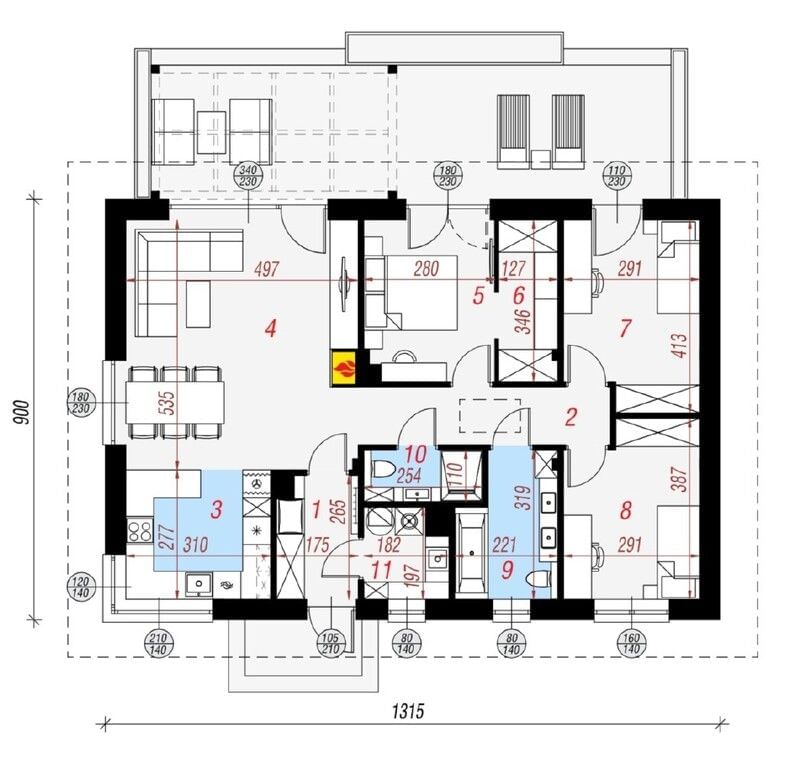 Dom 4 pokojowe na Sprzedaż