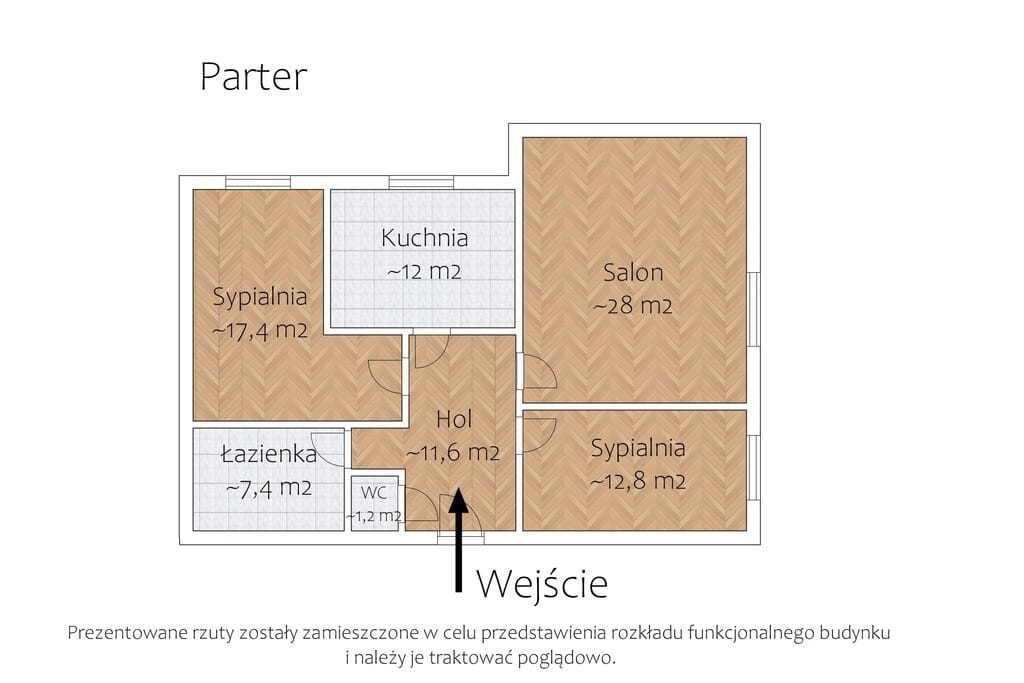 Mieszkanie 3 pokojowe na Sprzedaż