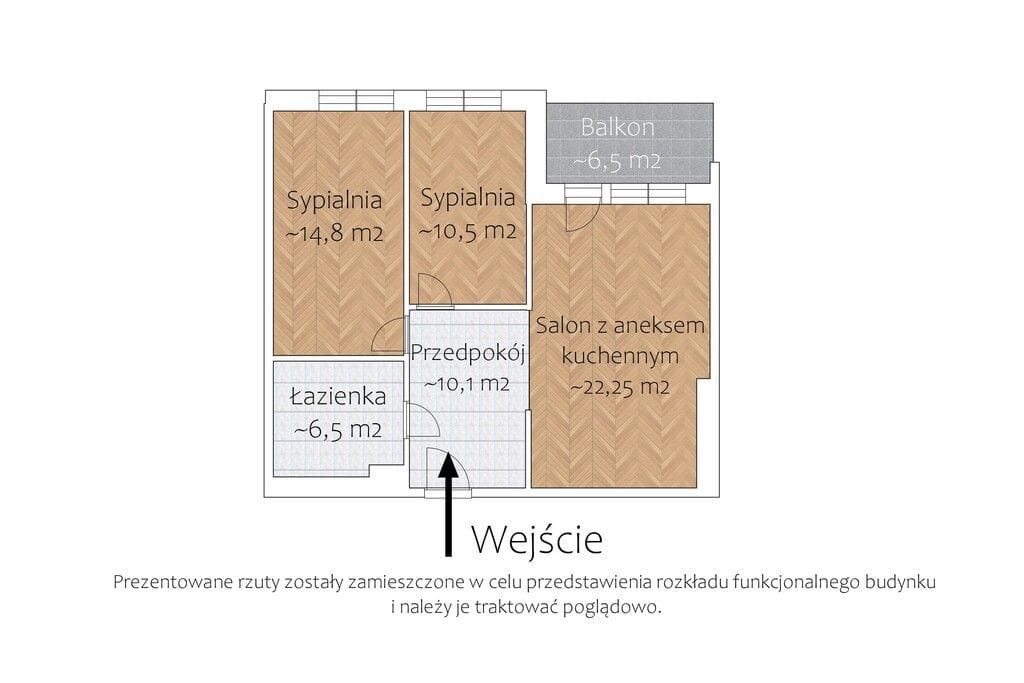 Mieszkanie 3 pokojowe na Sprzedaż