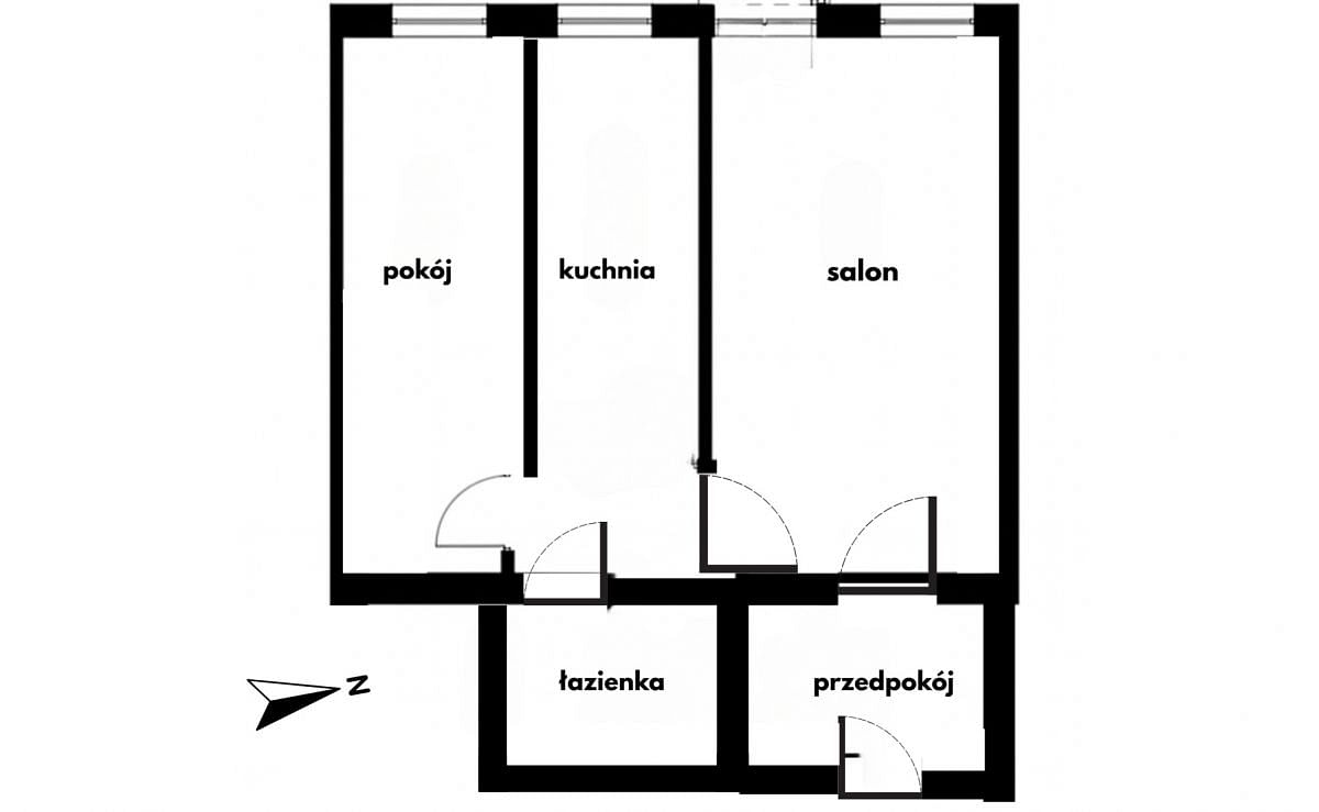 Mieszkanie 2 pokojowe na Sprzedaż