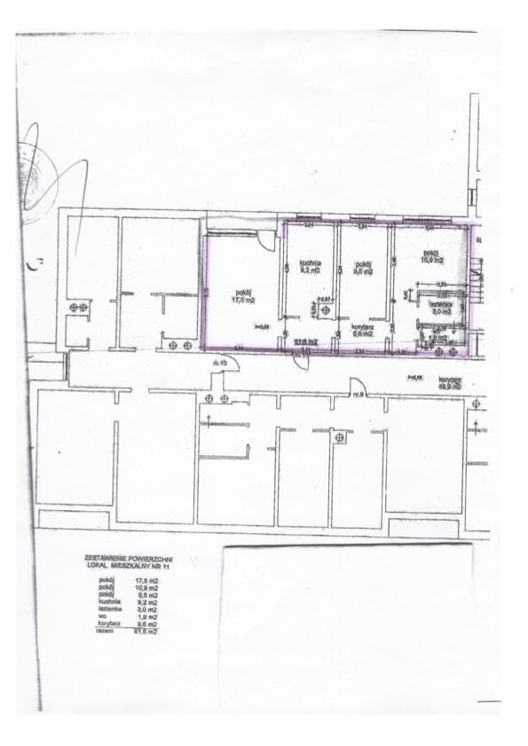 Mieszkanie 3 pokojowe na Sprzedaż