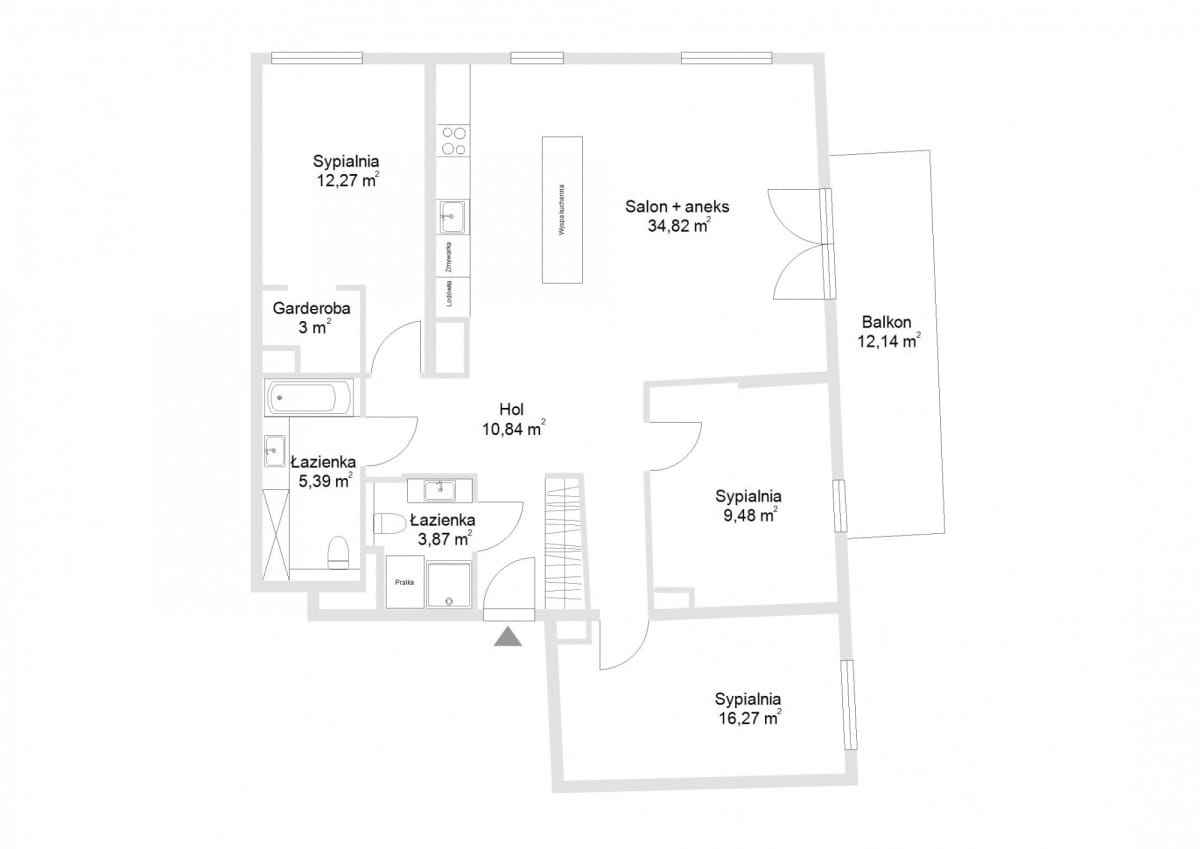 Mieszkanie 4 pokojowe na Sprzedaż