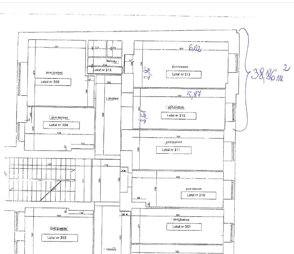 Lokal użytkowy  pokojowe na Wynajem