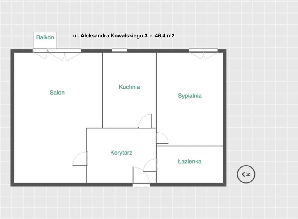 Mieszkanie 3 pokojowe na Sprzedaż