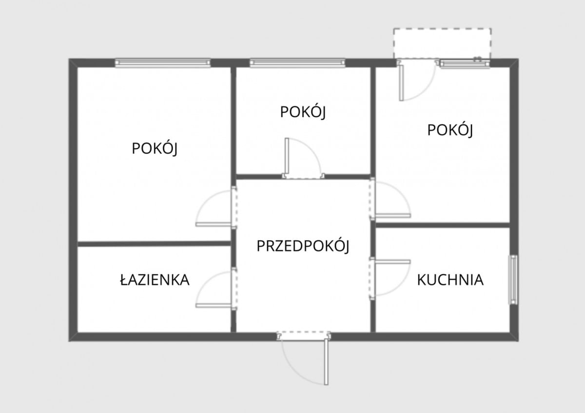 Mieszkanie 3 pokojowe na Sprzedaż