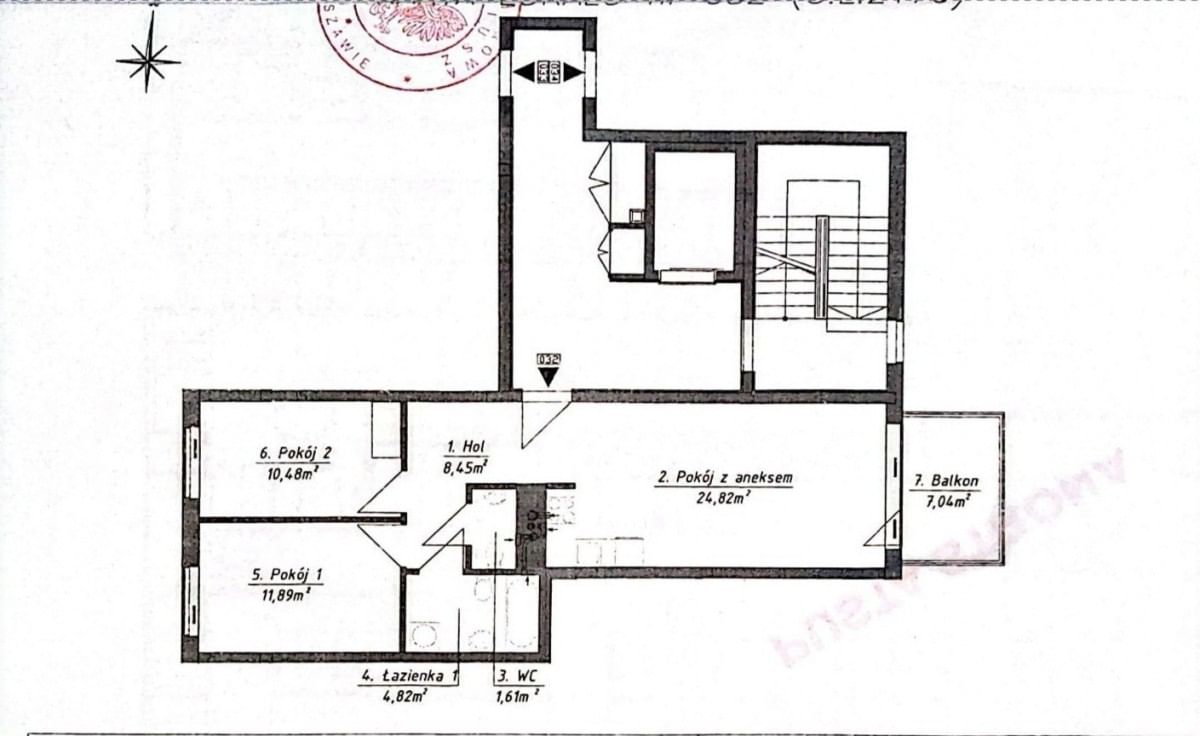 Mieszkanie 3 pokojowe na Sprzedaż
