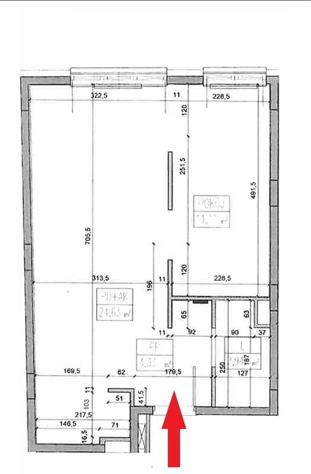 Mieszkanie 2 pokojowe na Sprzedaż