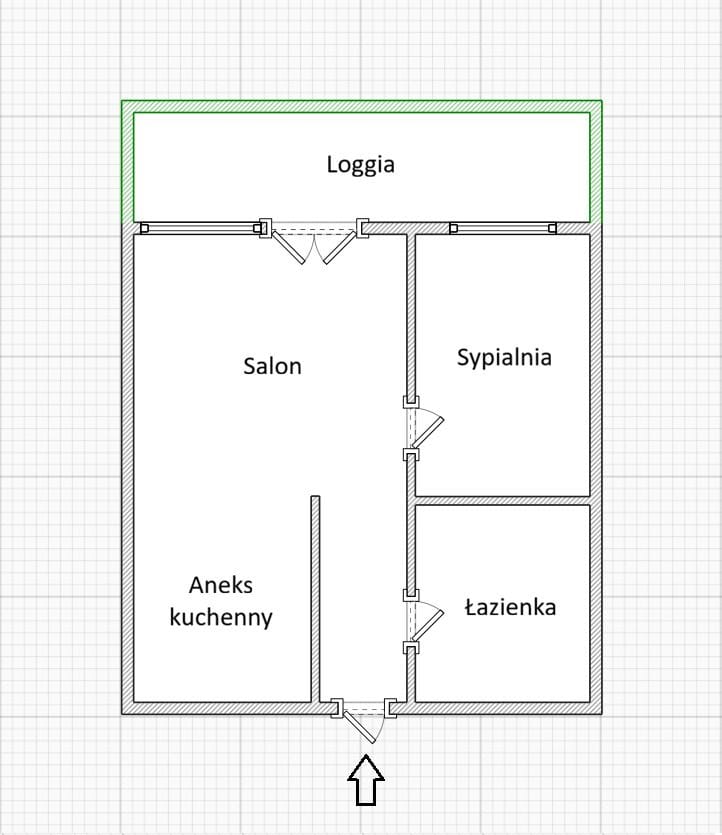 Mieszkanie 2 pokojowe na Sprzedaż