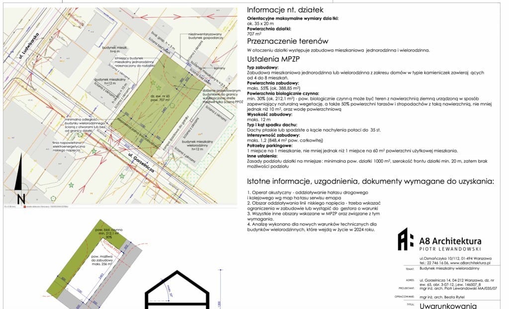 Działka  pokojowe na Sprzedaż