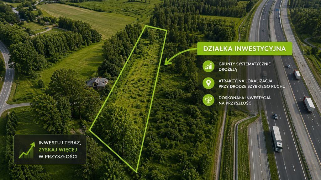 Działka  pokojowe na Sprzedaż