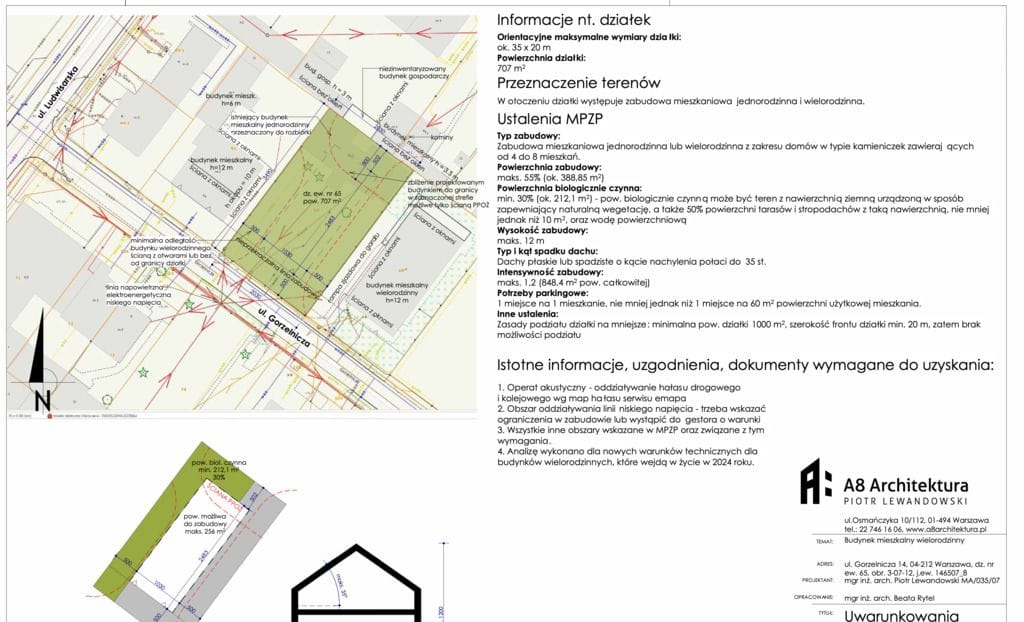 Działka  pokojowe na Sprzedaż