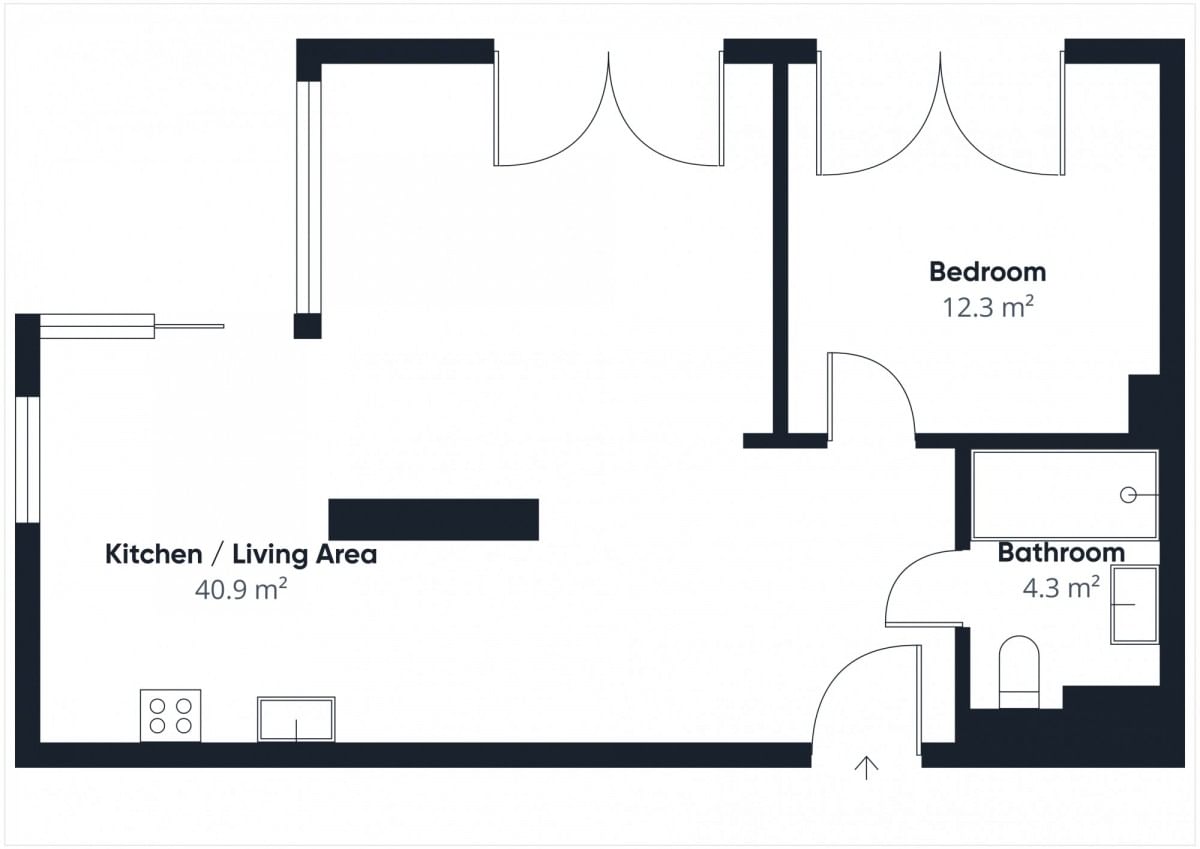 Mieszkanie 2 pokojowe na Wynajem