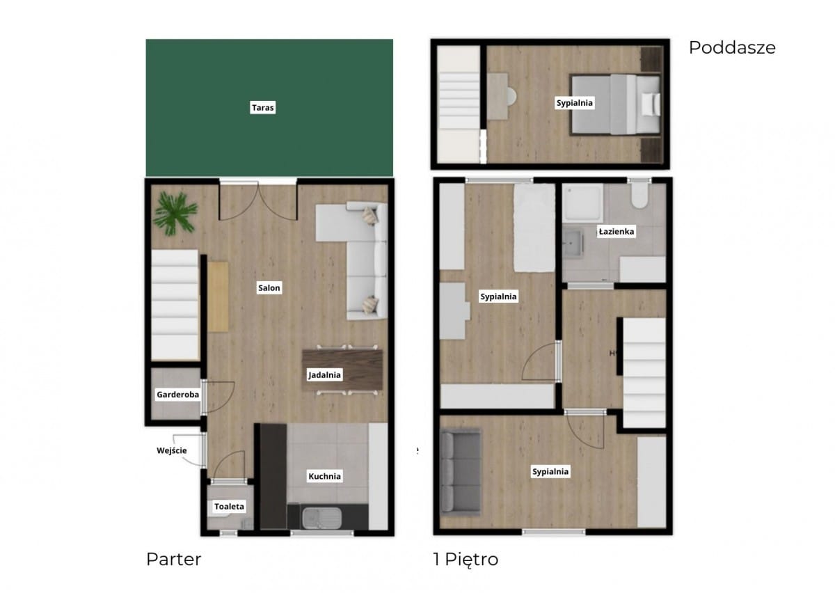 Mieszkanie 4 pokojowe na Sprzedaż