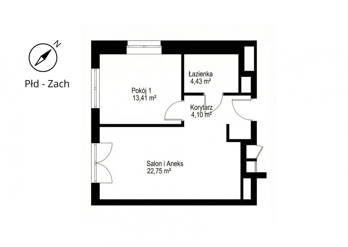 Mieszkanie 2 pokojowe na Wynajem