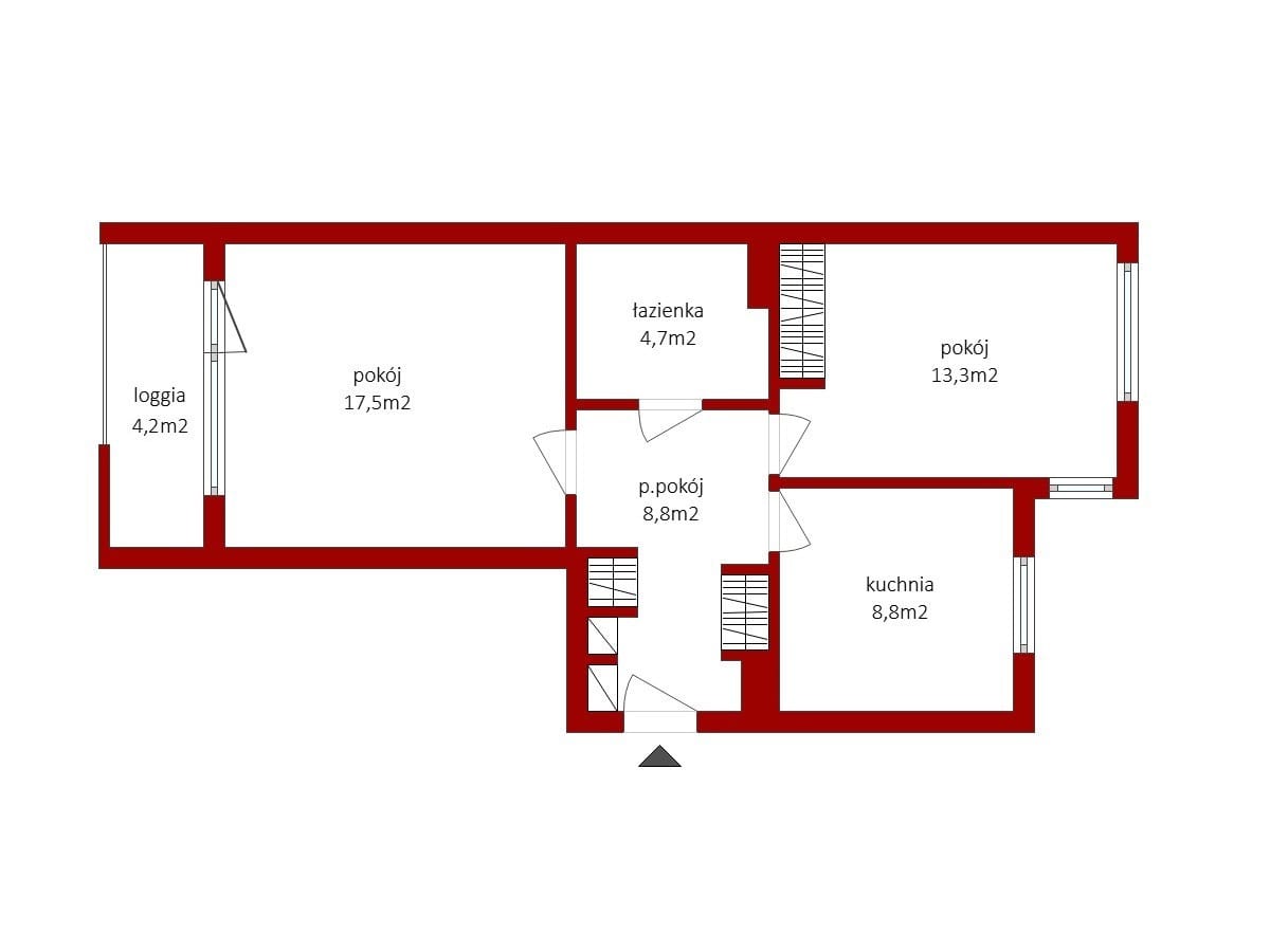 Mieszkanie 2 pokojowe na Sprzedaż