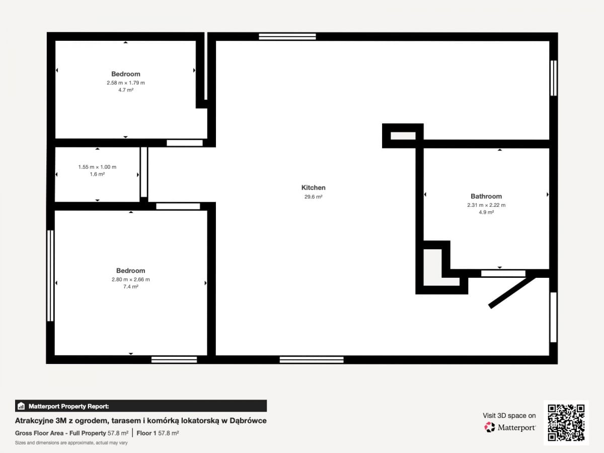 Mieszkanie 3 pokojowe na Sprzedaż