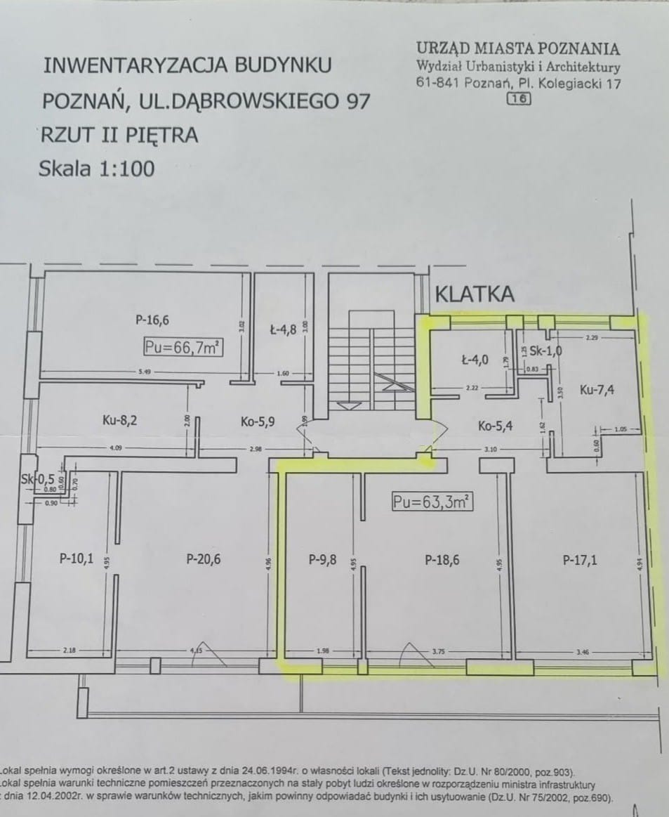Mieszkanie 3 pokojowe na Sprzedaż