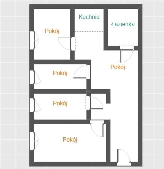 Mieszkanie 4 pokojowe na Sprzedaż