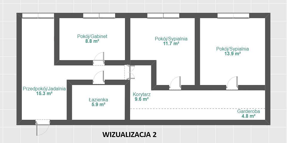 Mieszkanie 2 pokojowe na Sprzedaż