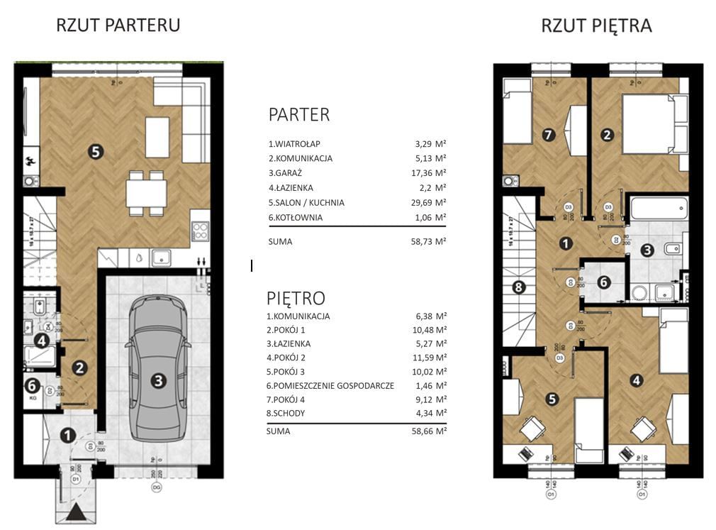 Dom 5 pokojowe na Sprzedaż