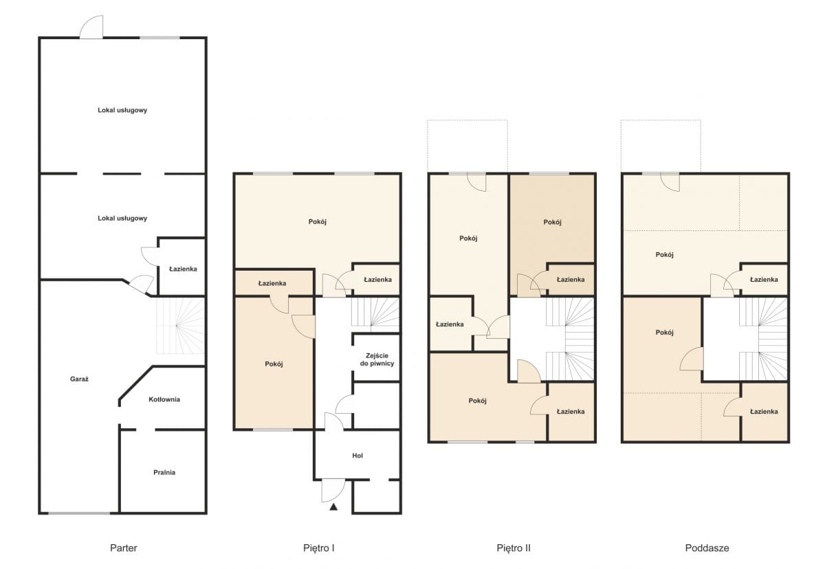 Dom 8 pokojowe na Sprzedaż