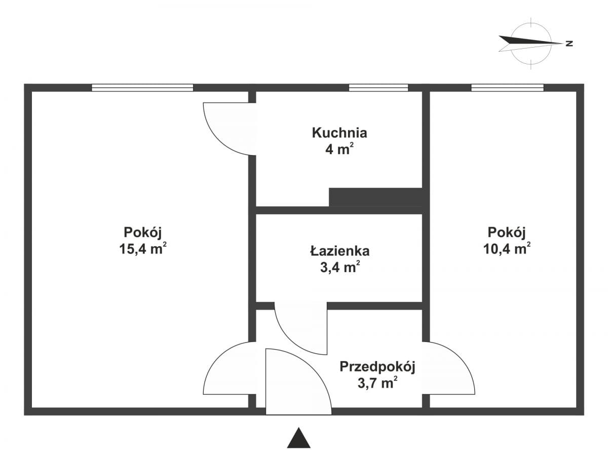 Mieszkanie 2 pokojowe na Sprzedaż