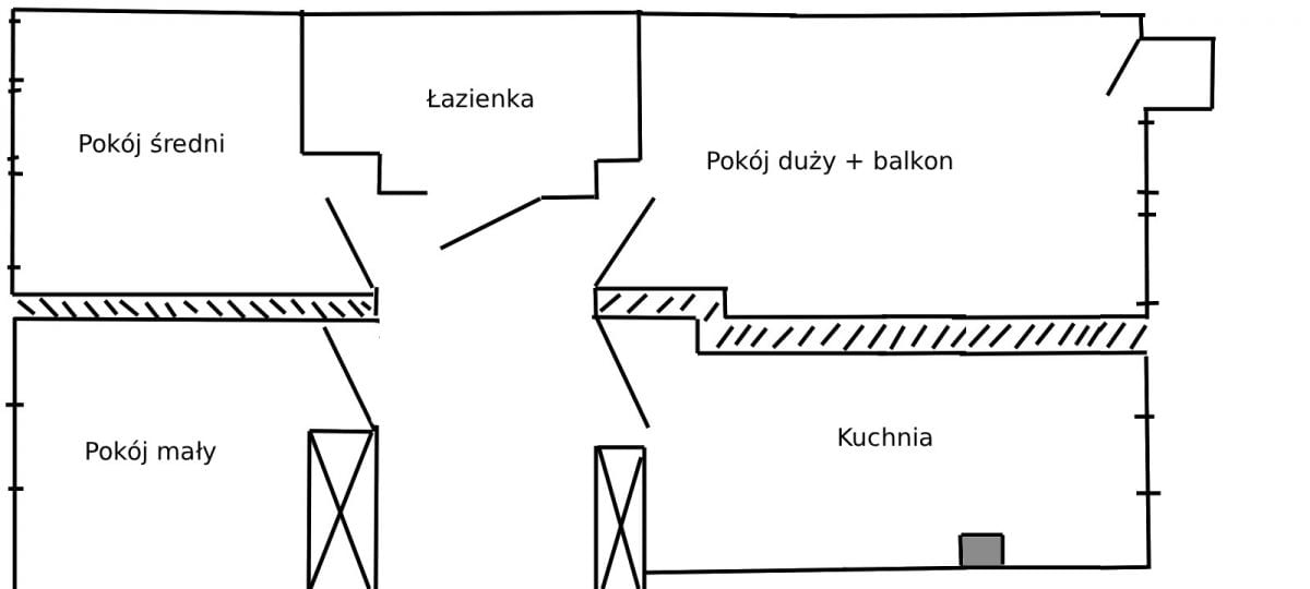 Mieszkanie 3 pokojowe na Sprzedaż
