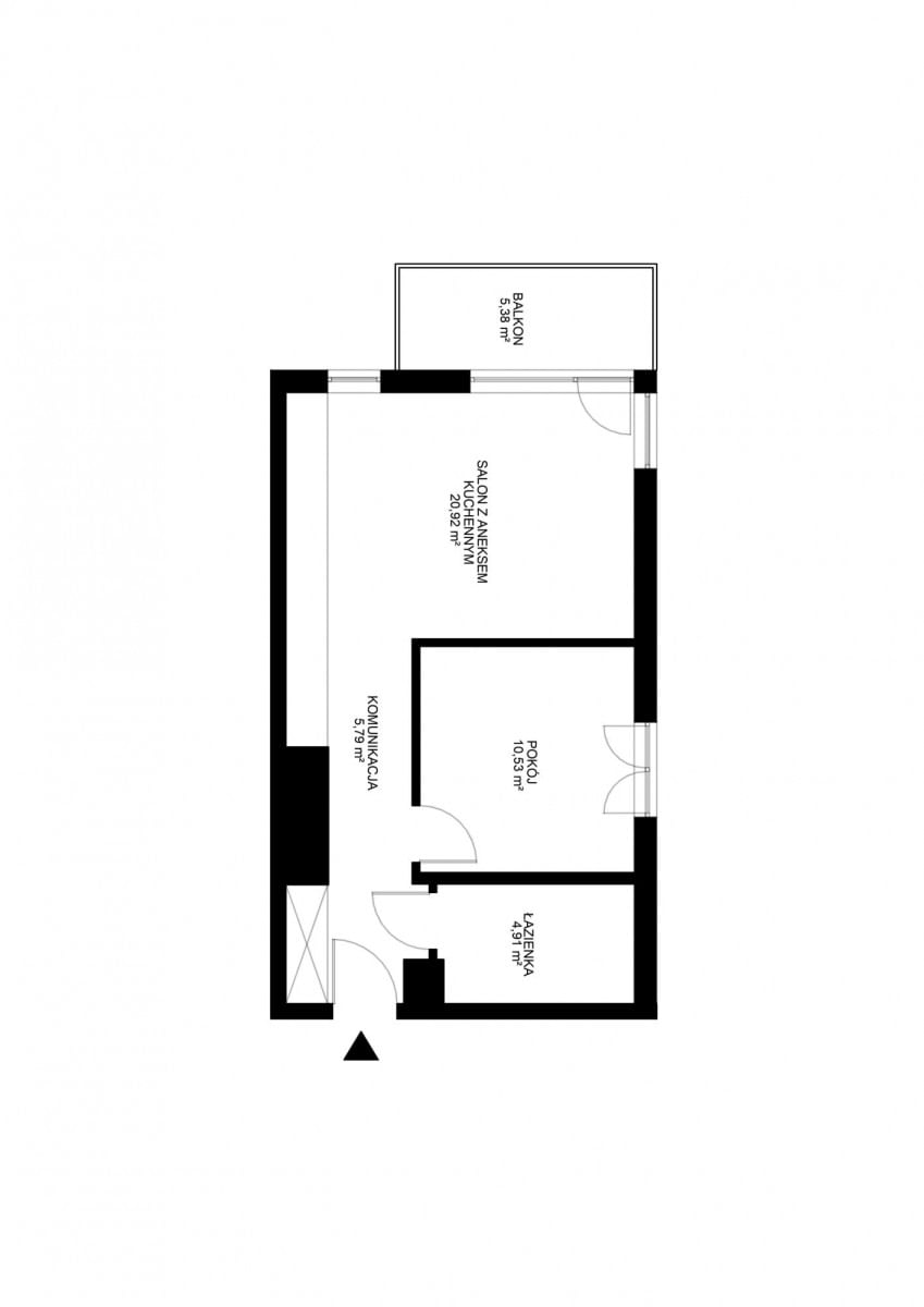 Mieszkanie 3 pokojowe na Sprzedaż