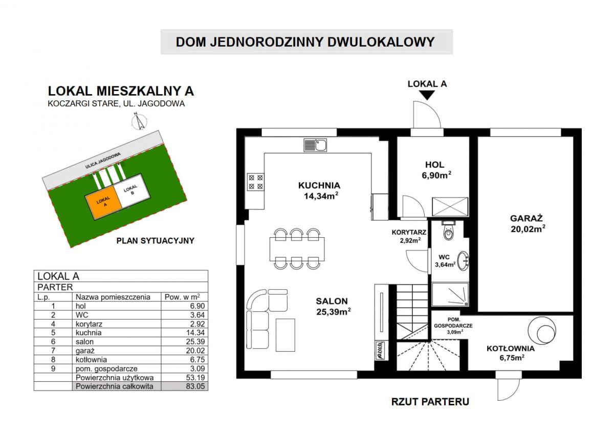 Dom 5 pokojowe na Sprzedaż