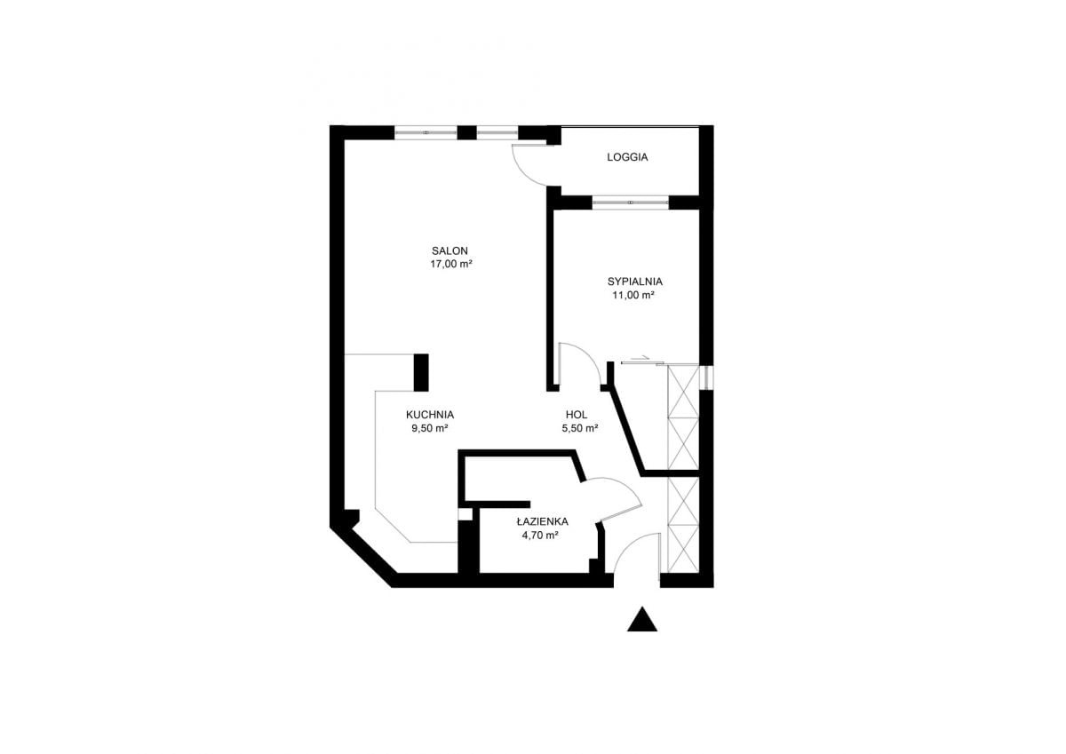 Mieszkanie 2 pokojowe na Sprzedaż