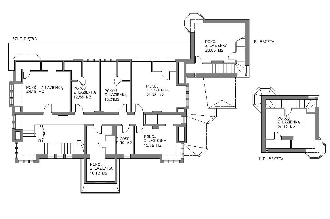 Dom 18 pokojowe na Sprzedaż