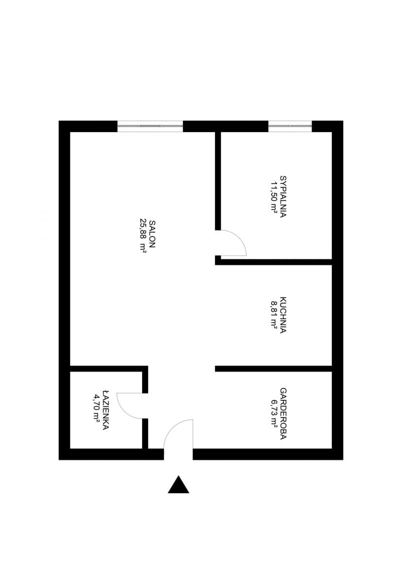 Mieszkanie 2 pokojowe na Sprzedaż