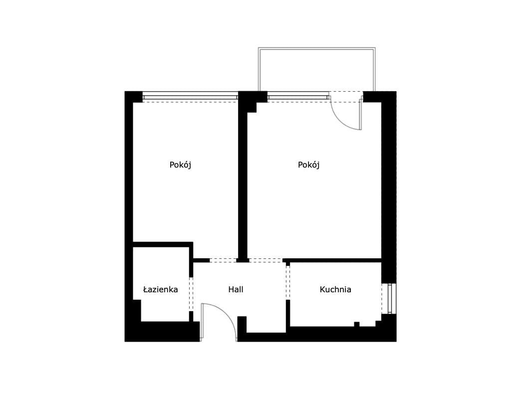 Mieszkanie 2 pokojowe na Sprzedaż