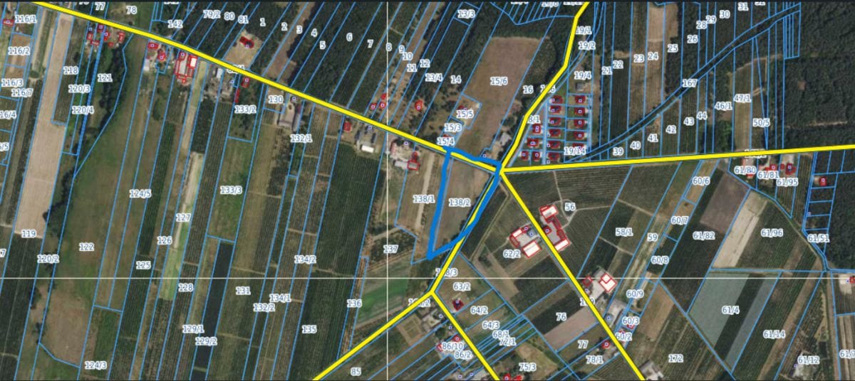 Działka  pokojowe na Sprzedaż