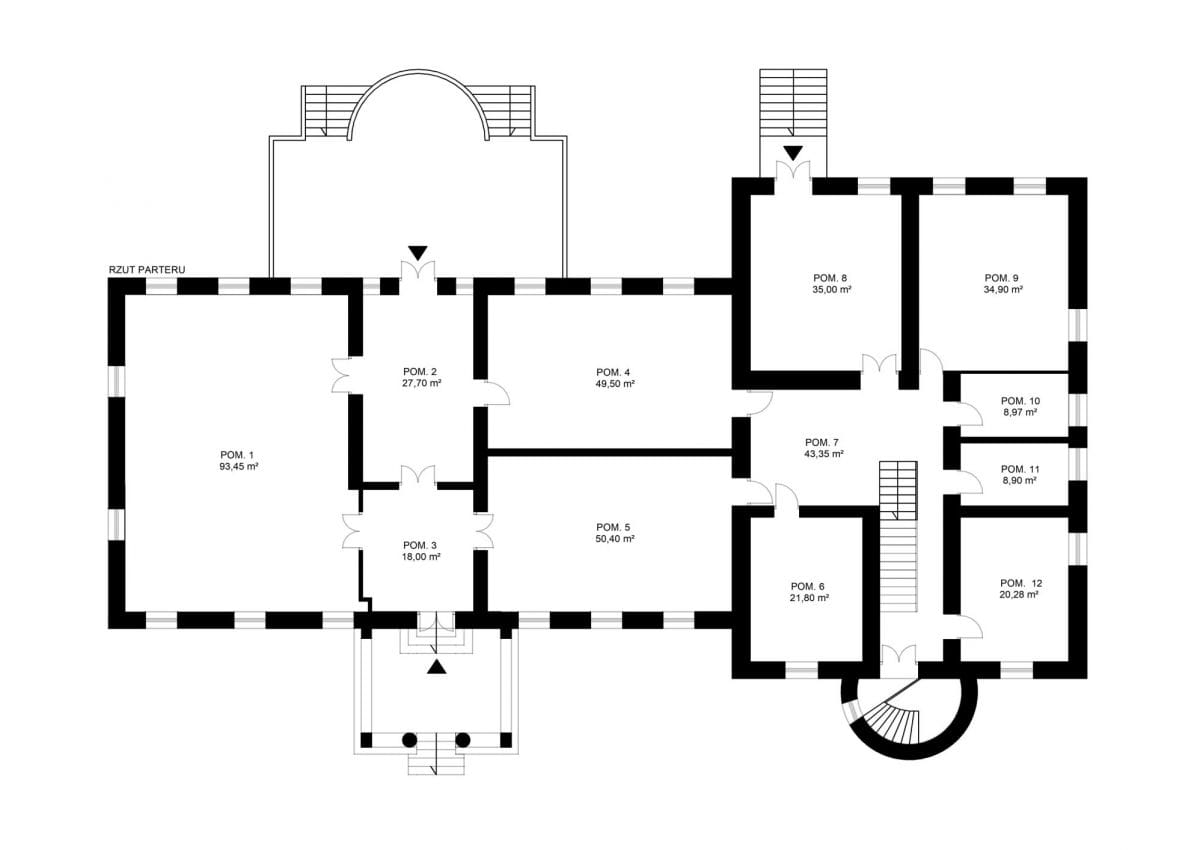 Dom 16 pokojowe na Sprzedaż